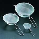 gilberts 7cm aluminium mesh fine strainer