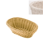 saleen white oval basket
