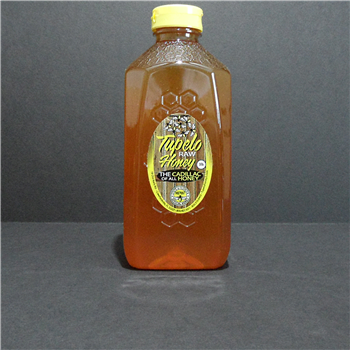 3 pounds of tupelohoney3 in grab bottle.