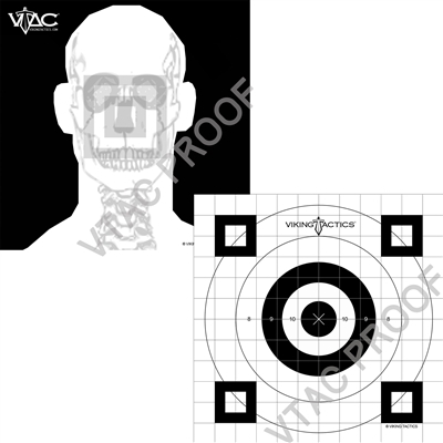 VTAC ADVANCED COMBAT MARKSMANSHIP TARGET (PACK OF 25)