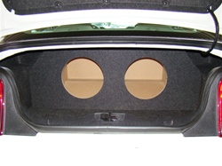 22005-2010 Mustang Subwoofer Box