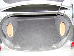 Chevrolet CAMARO Corner Subwoofer Box