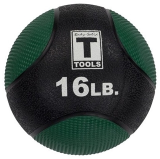 Body Solid BSTMB16 16lb. Medicine Ball - Green Image