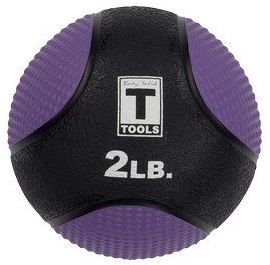 Body Solid BSTMB2 2lb. Medicine Ball - Lt. Purple Image