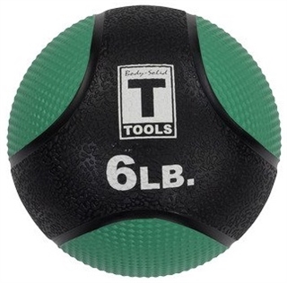 Body Solid BSTMB6 6lb. Medicine Ball - Aqua Image