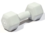 Body Solid BSTND15 Neoprene Dumbbell- 15 lb. Gray Image