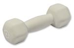 Body Solid BSTND4 Neoprene Dumbbell- 4 lb. White Image