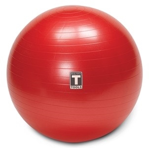 Body Solid BSTSB65 Exercise Ball 65cm Red Image
