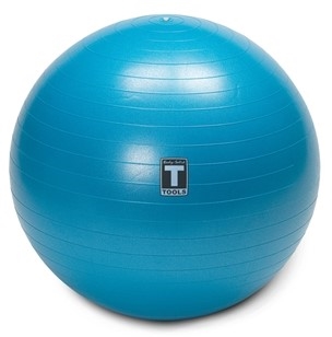 Body Solid BSTSB75 Exercise Ball 75cm Blue Image