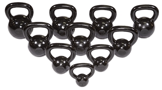 Body Solid Cast Kettle Bell Set 5-50 lbs Image