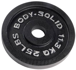 Body Solid OPB25 Olympic Weight Plate- 25 lbs Image