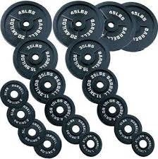 Body Solid Olympic Weight Set 355 Lbs. Image