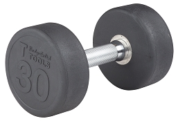 Body Solid SDP30 Rubber Round Dumbbell 30 Lb. Image