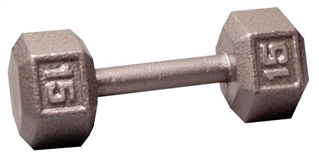 Body Solid SDX15 Hex Dumbbell 15 lbs. Image