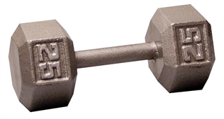 Body Solid SDX25 Hex Dumbbell 25 lbs. Image
