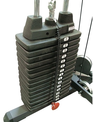 Body Solid SP150 150lb Selectorized Weight Stack Image