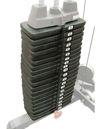 Body Solid SP200 200lb Selectorized Weight Stack Image