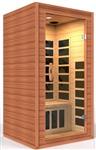 GoldenDesigns DYN-6103-01 Dynamic Avila 1-2-person Low EMF FAR Infrared Sauna | Image