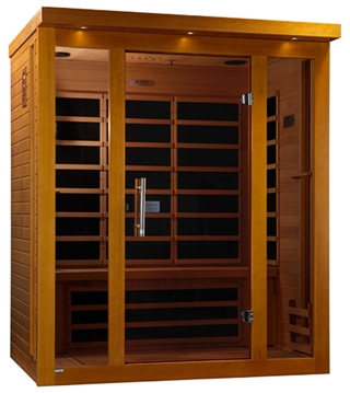 GoldenDesigns DYN-6315-01 Florence Edition Dynamic Sauna | Image