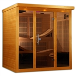 GoldenDesigns DYN-6996-01 Near Zero EMF Far Infrared Sauna | Image