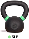 French Fitness Cast Iron Kettlebell 5 lbs Image