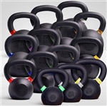 French Fitness Cast Iron Kettlebell Set 5-70 lbs Image