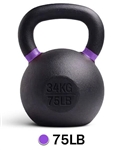 French Fitness Cast Iron Kettlebell 75 lbs Image