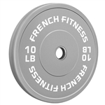 French Fitness Olympic Colored Bumper Plate 10 lbs Image