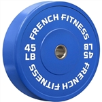 French Fitness Olympic Colored Bumper Plate 45 lbs Image
