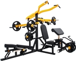French Fitness FL100 Freeweight Leverage Gym System Image