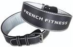 French Fitness Leather Weight Lifting Belt Image