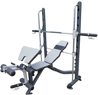 French Fitness Multi Adjustable Olympic Smith Bench Image