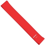 French Fitness Mini Resistance Bands Exercise Loop 600mm x 50mm - Red (25-30 lbs) Image