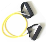French Fitness Resistance Band w/Handles - Yellow (5-10 lbs) X-Light Image