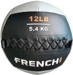 French Fitness Soft Medicine Wall Ball 12 lb Image