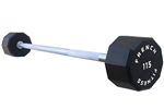French Fitness Straight Urethane Barbell 115 lbs - Single Image