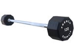 French Fitness Straight Urethane Barbell 120 lbs - Single Image