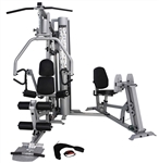 French Fitness X4 Home Gym System w/Leg Press (New)