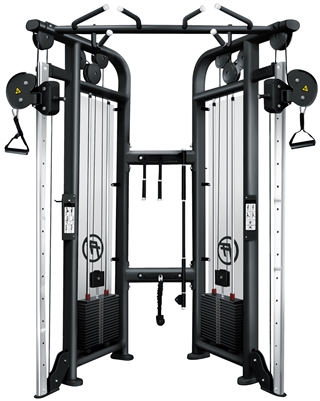 French Fitness FFB Black Dual Adjustable Pulley Image