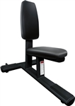 French Fitness FFB Black Utility Bench Image