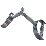 French Fitness Chrome 14" Tricep V-Bar Image