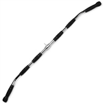 French Fitness 48" Rubber Grip Lat Bar Image