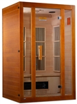 GoldenDesigns MX-J206-02S Maxxus 2-Person Low EMF FAR Infrared Sauna | Image