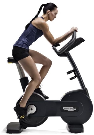 Technogym Excite Unity 1000 Upright Bike Image