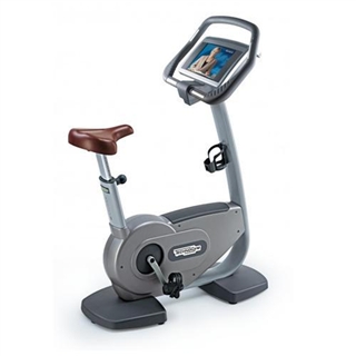 Technogym Excite 700e Upright Exercise Bike w/TV Image