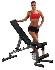 Body-Solid Flat Incline Decline Bench  Image