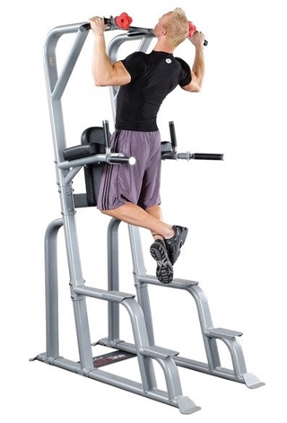 Body-Solid Pro Club-Line VKR Vertical Knee Raise Chin Dip Image