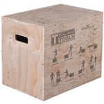 Body-Solid BSTWPBOX Tools 3-in-1 Wooden Plyo Box Image