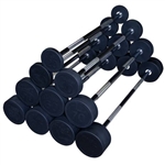 Body Solid SBB Fixed Weight Barbell Set Image