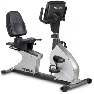 True Fitness CS800 Recumbent Bike w/ 2-Window LCD Image